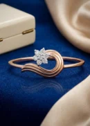 Elegant Rose Gold Diamond Ring ALR00817