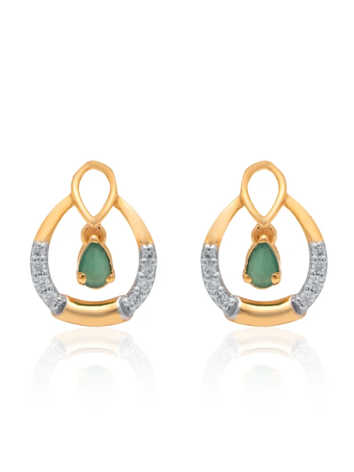 Green Earrings APS00268E